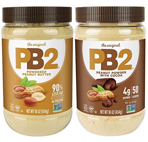 PB2 Original jar close-up for a low-fat snacking option
