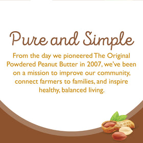 PB2 Original jar in kitchen with measuring spoon