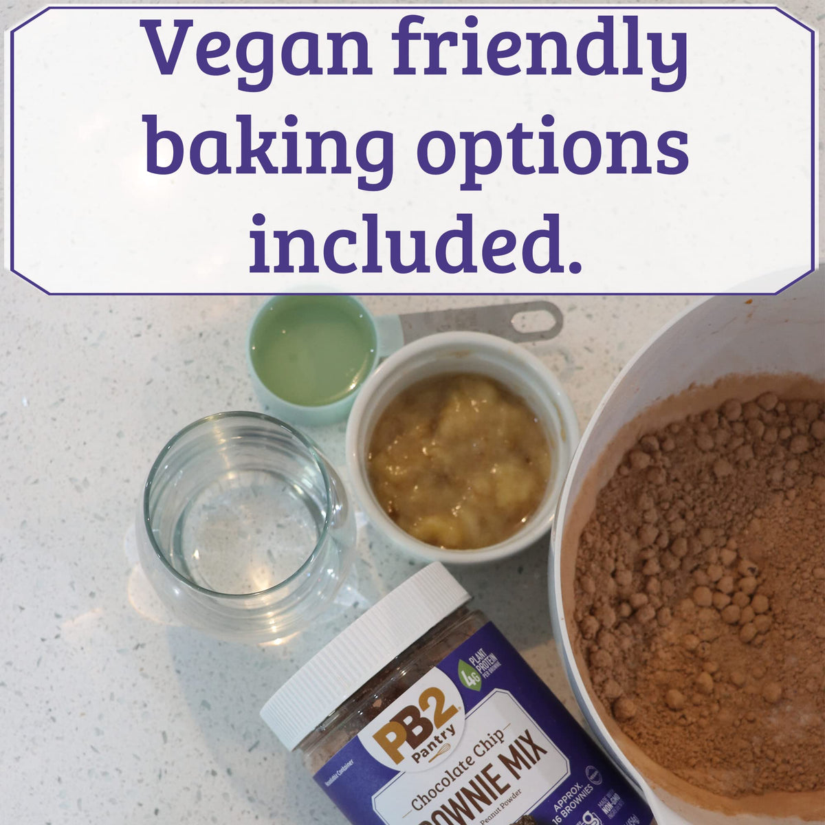 PB2 plant-based protein per cookie featured for a balanced treat.