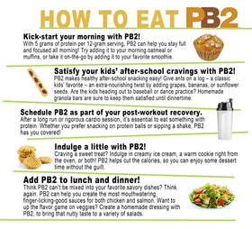 PB2 powder mixed into baking batter for a nutty note.