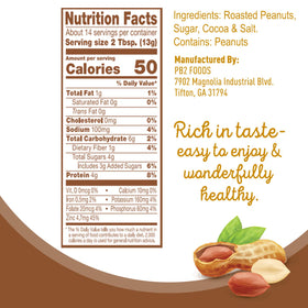PB2 powdered peanut butter scoop showing low-fat mix-in option