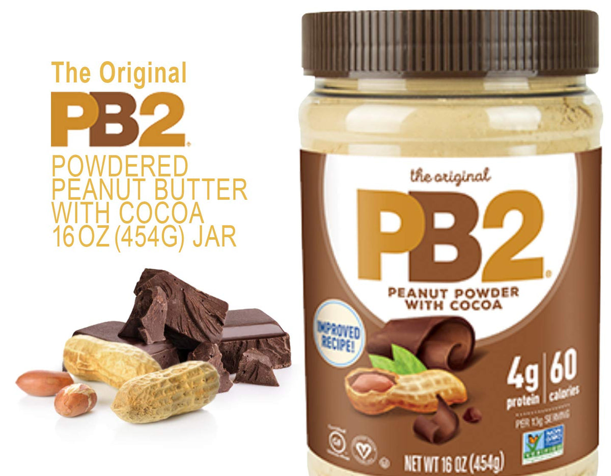 PB2 Cocoa Bundle scoop showing precise portioning for shakes.