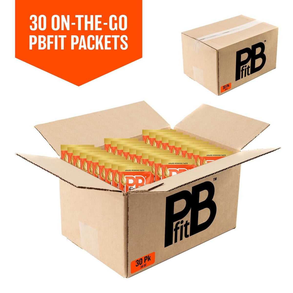 PBfit Classic packet label closeup highlights simple ingredients.