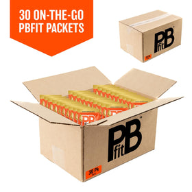 PBfit Classic packet label closeup highlights simple ingredients.
