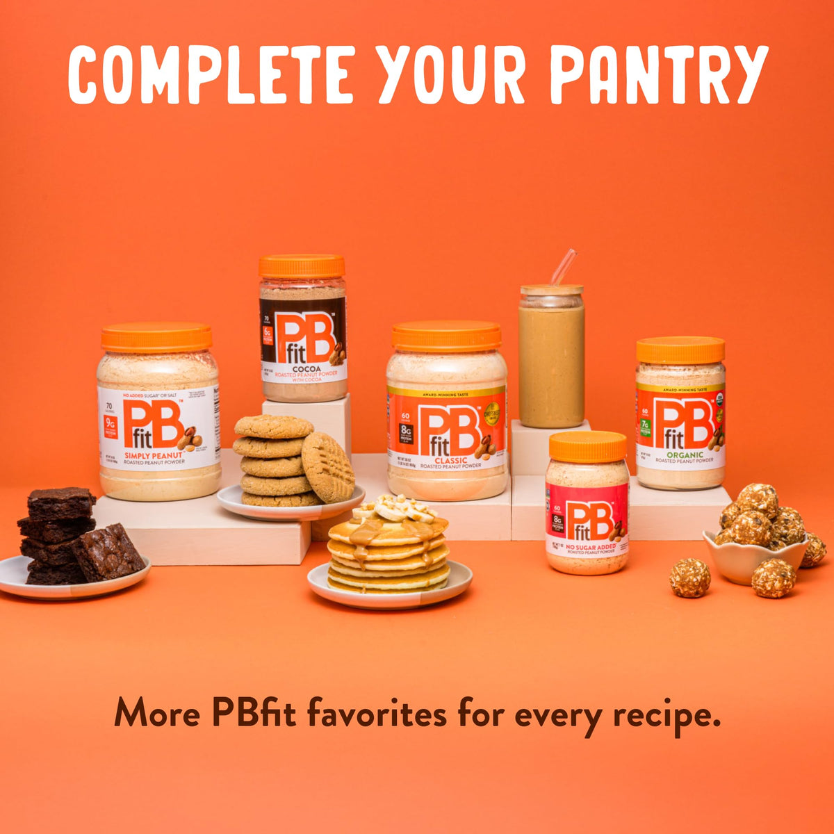 PBfit classic packaging on a kitchen counter.