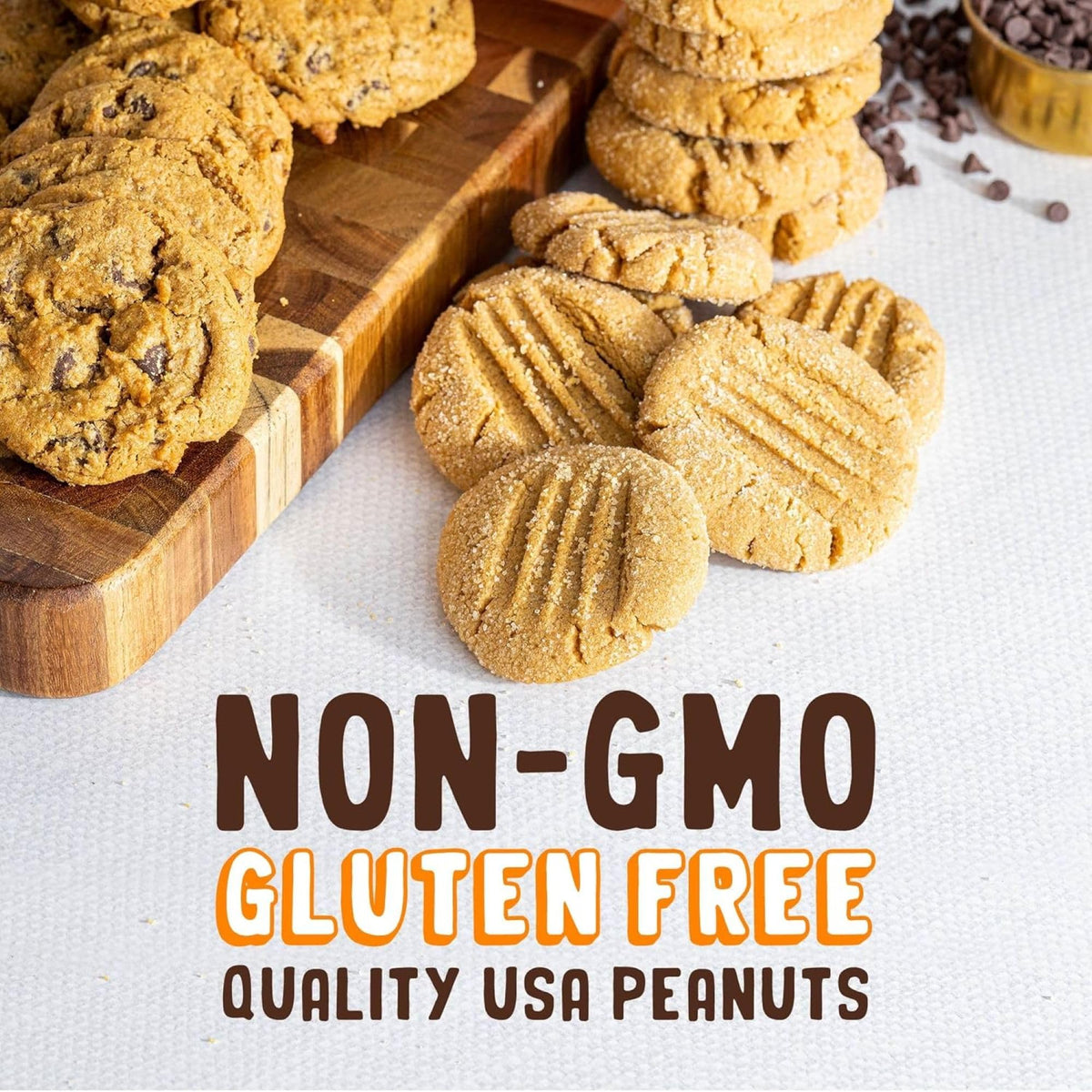 PBfit Gluten-free Non-GMO label highlights clean ingredient promise.