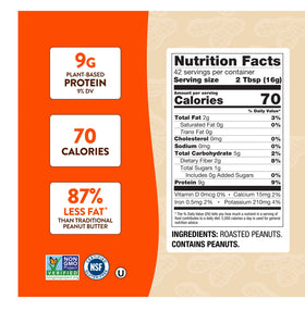 PBfit Simply Peanut Powder folded into cookie dough for peanut butter flavor.