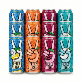 Peace Tea Caddy Shack 16 oz can, ideal for on-the-go refreshment and lunchbox pairing