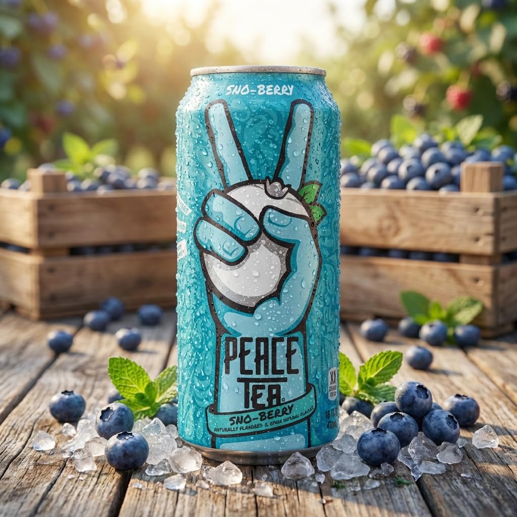Peace Tea Fridge Stock 16 oz, ready-to-drink option for home or office