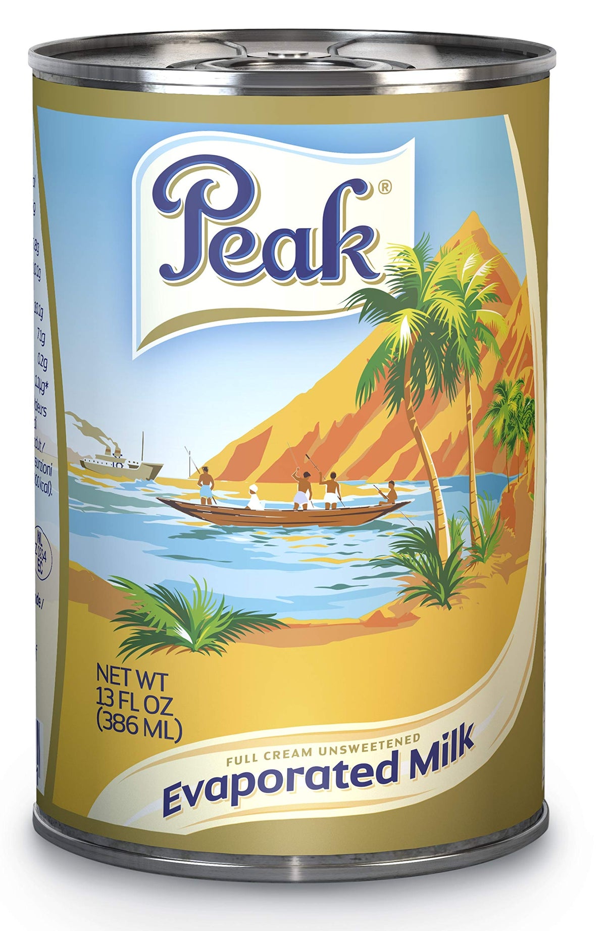Peak evaporated full cream milk can pack of 4 adds rich creaminess to coffee and baking
