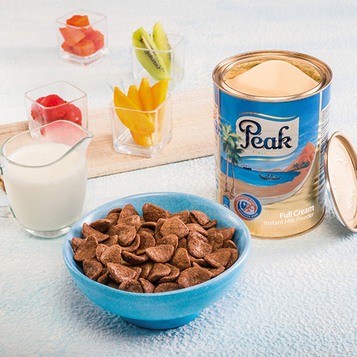 Peak Whole Milk Powder for cooking and baking in recipes.