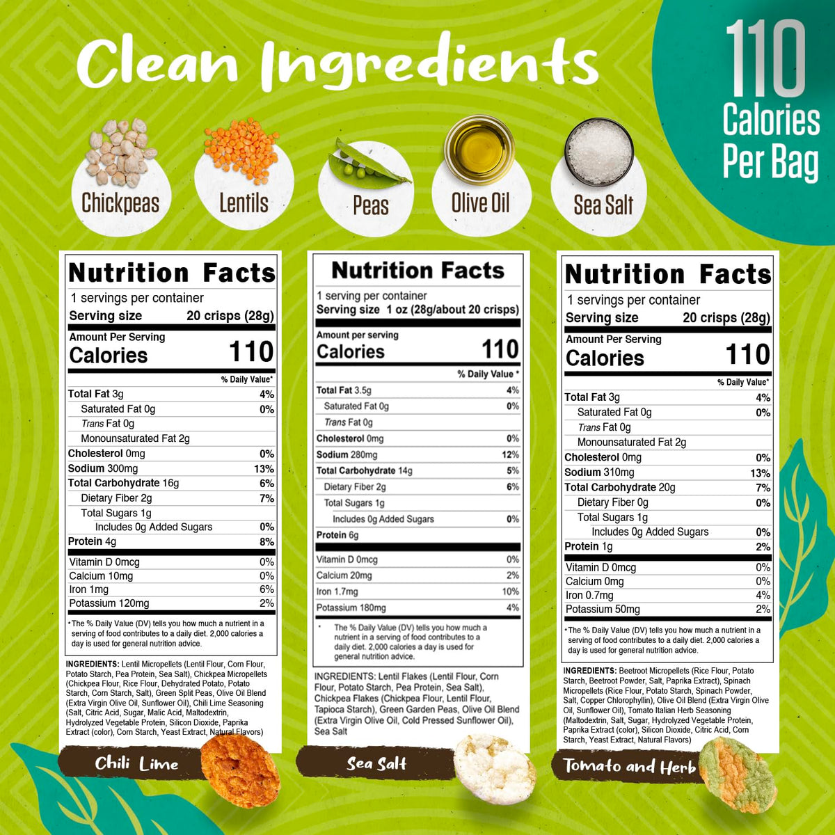 PEAKAPOP Gluten-free Veggie Chips 1oz bag—guilt-free snacking option.
