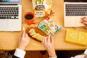 PeaKaPop Veggie Chips small batch production packaging