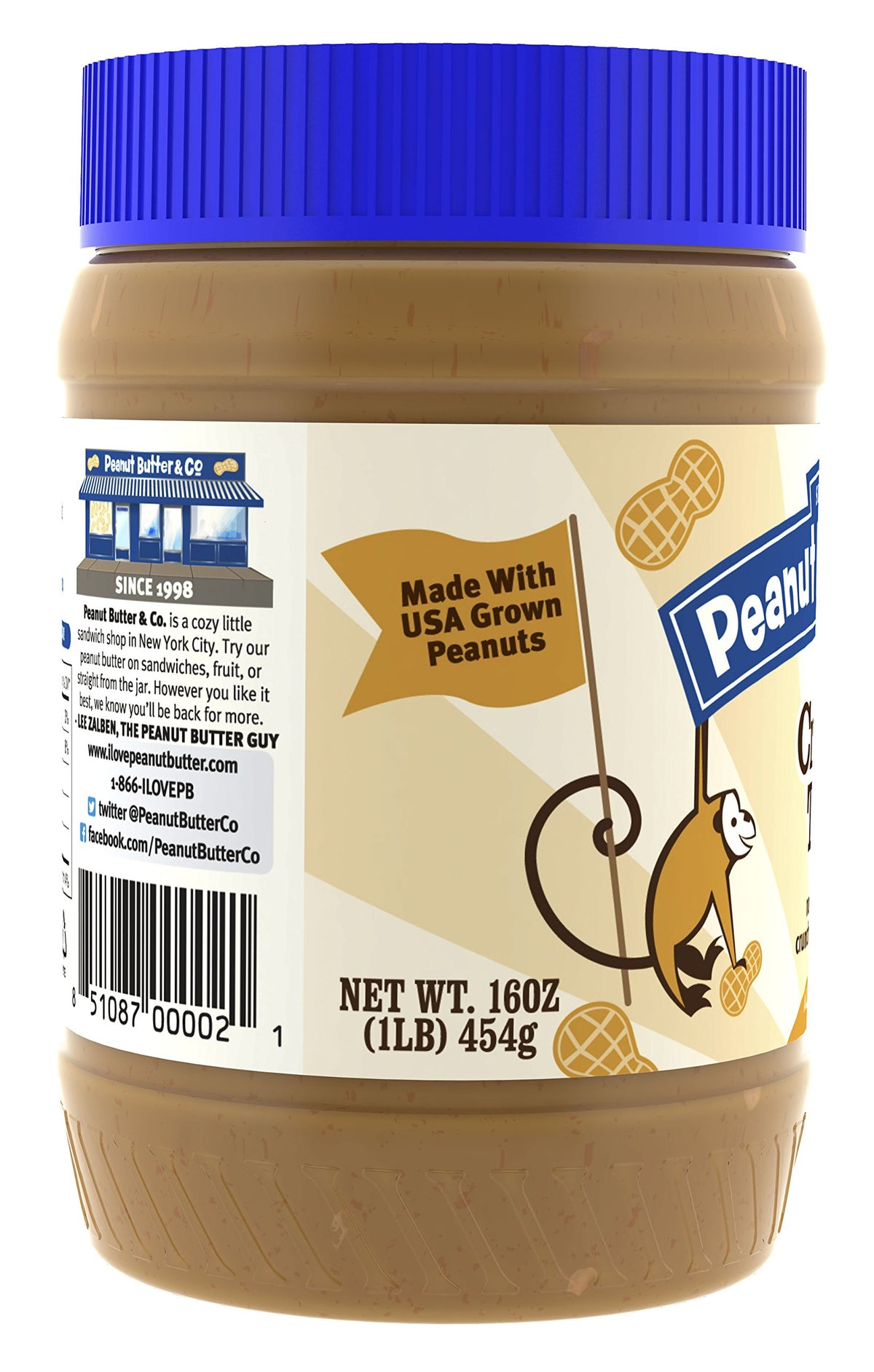 Spoonful swirled into oats highlights texture and protein.