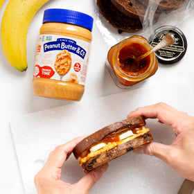 Peanut Butter & Co. Crunch Time spoonful offers convenient snacking.