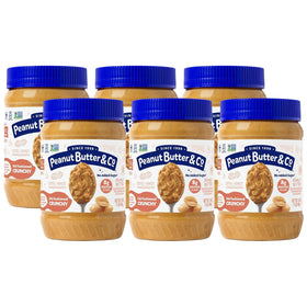 Peanut Butter & Co. Old Fashioned Crunchy jar showcasing classic texture for snacking