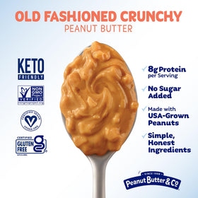 Old Fashioned Crunchy blended into a smoothie for extra texture