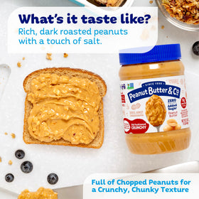 Spoonful of Old Fashioned Crunchy ready to enjoy for a quick protein boost