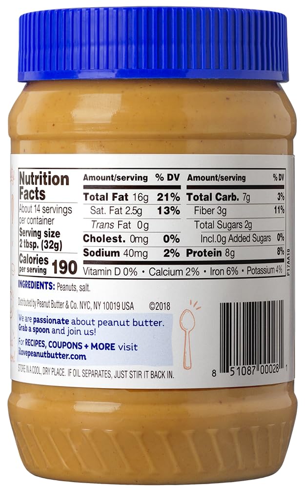 Old Fashioned Crunchy spread on toast adds nutty flavor from Peanut Butter & Co.