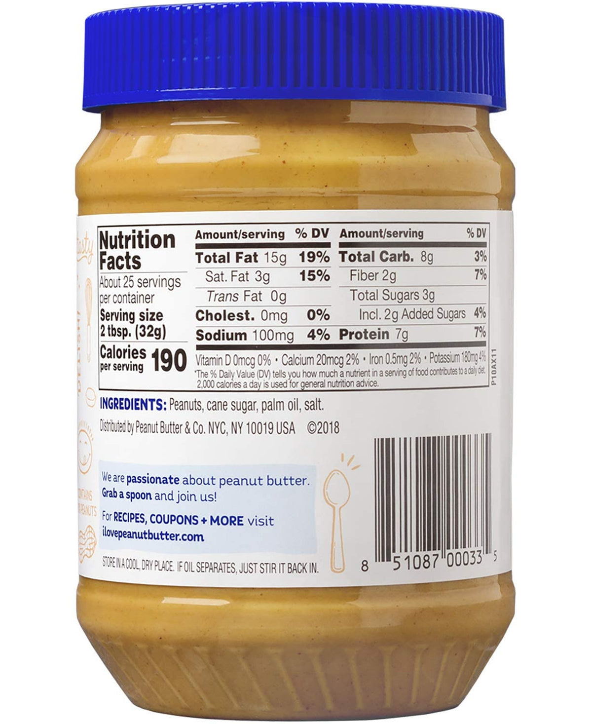 Creamy Smooth Operator texture shown for quick snacking.