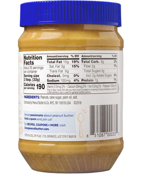 Creamy Smooth Operator texture shown for quick snacking.