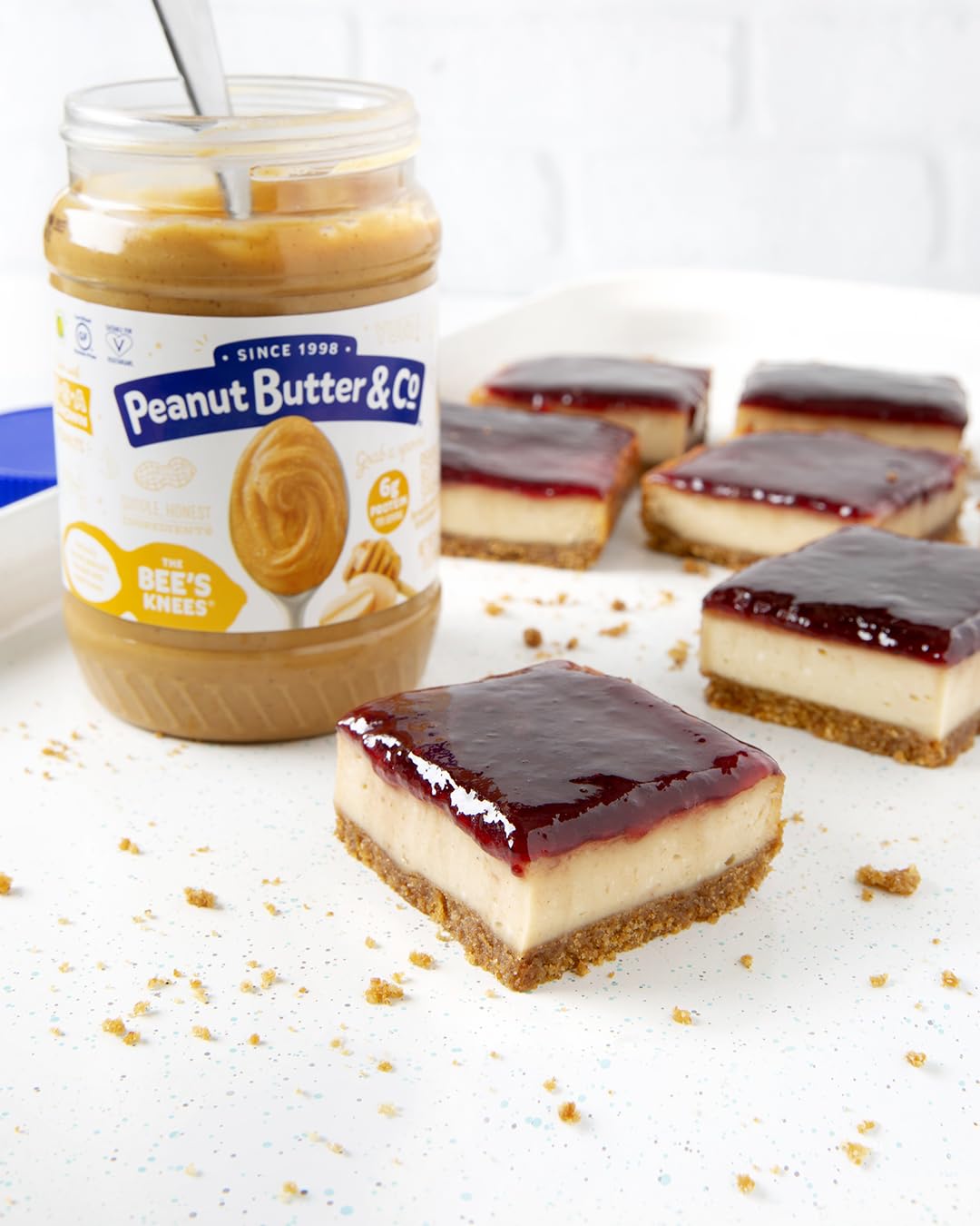 Peanut Butter & Co. The Bee’s Knees toast spread helps start mornings with flavor.