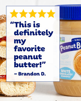 Peanut Butter & Co. White Chocolatey Wonderful highlights 6g protein per serving.