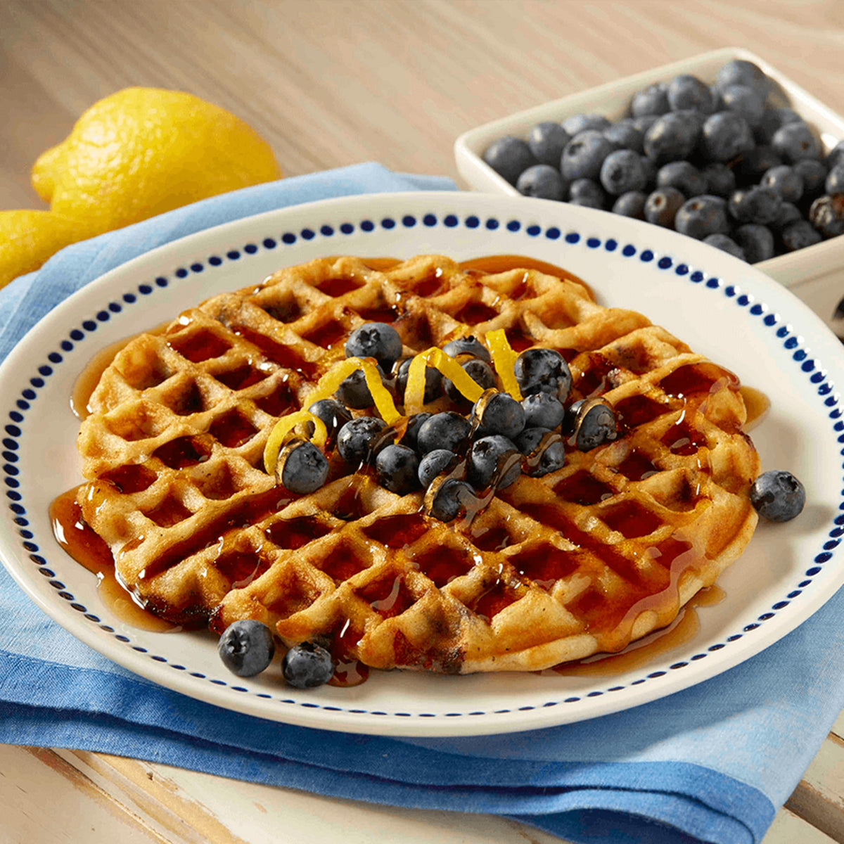 Family breakfast at the table with Pearl Milling Company
