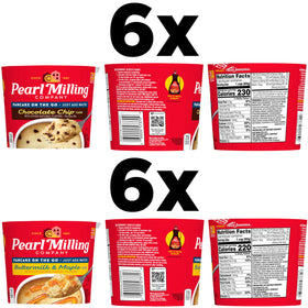 Pearl Milling Company pancake cups microwave-ready, ideal for quick breakfasts.