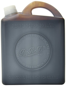Pearl River Bridge dark soy sauce close-up label signals authentic Chinese origin and quality.