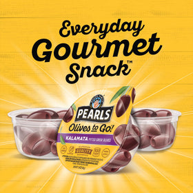 Pearls Olives To Go Kalamata kids lunch scenario with olives