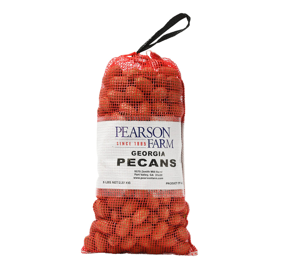 Pearson Farm in-shell Georgia pecans closeup — antioxidant-rich texture for snacking