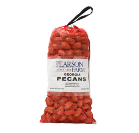 Pearson Farm in-shell Georgia pecans closeup — antioxidant-rich texture for snacking