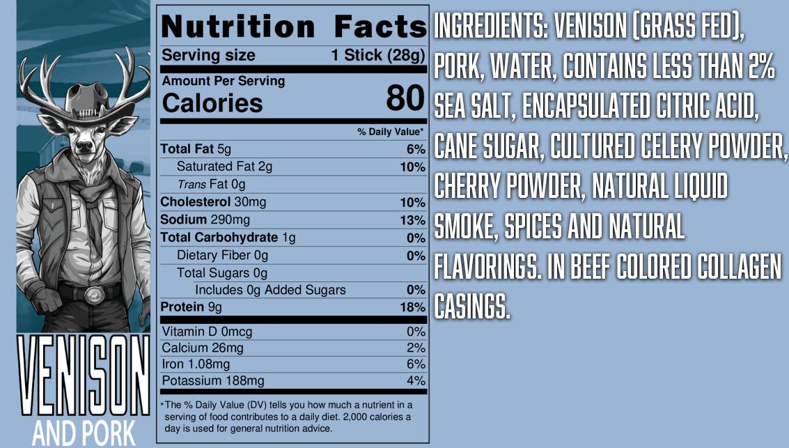 Pearson Ranch duck jerky stick 1oz, gourmet snack for meat lovers.