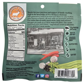 Pearson Ranch elk jerky closeup highlights bold flavor and protein.