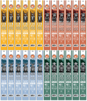Pearson Ranch Elk Jerky Stick — high-protein paleo-friendly snack.