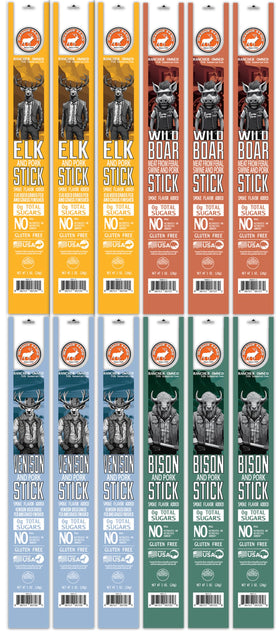 Pearson Ranch elk meat stick for paleo snacking with high protein appeal