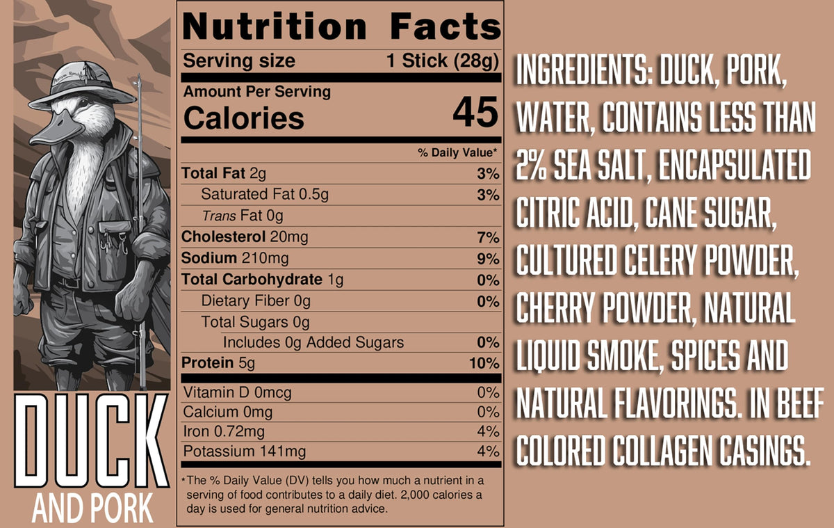 Pearson Ranch venison jerky stick 1oz, keto-friendly protein option.