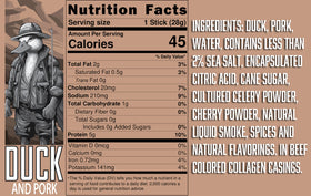 Pearson Ranch venison jerky stick 1oz, keto-friendly protein option.