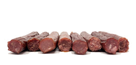 Pearson Ranch venison sticks on-the-go image supports high-protein snacking.