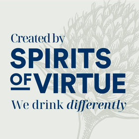 Pearsons Botanicals London Dry non-alcoholic gin within the Spirits of Virtue Range lineup.