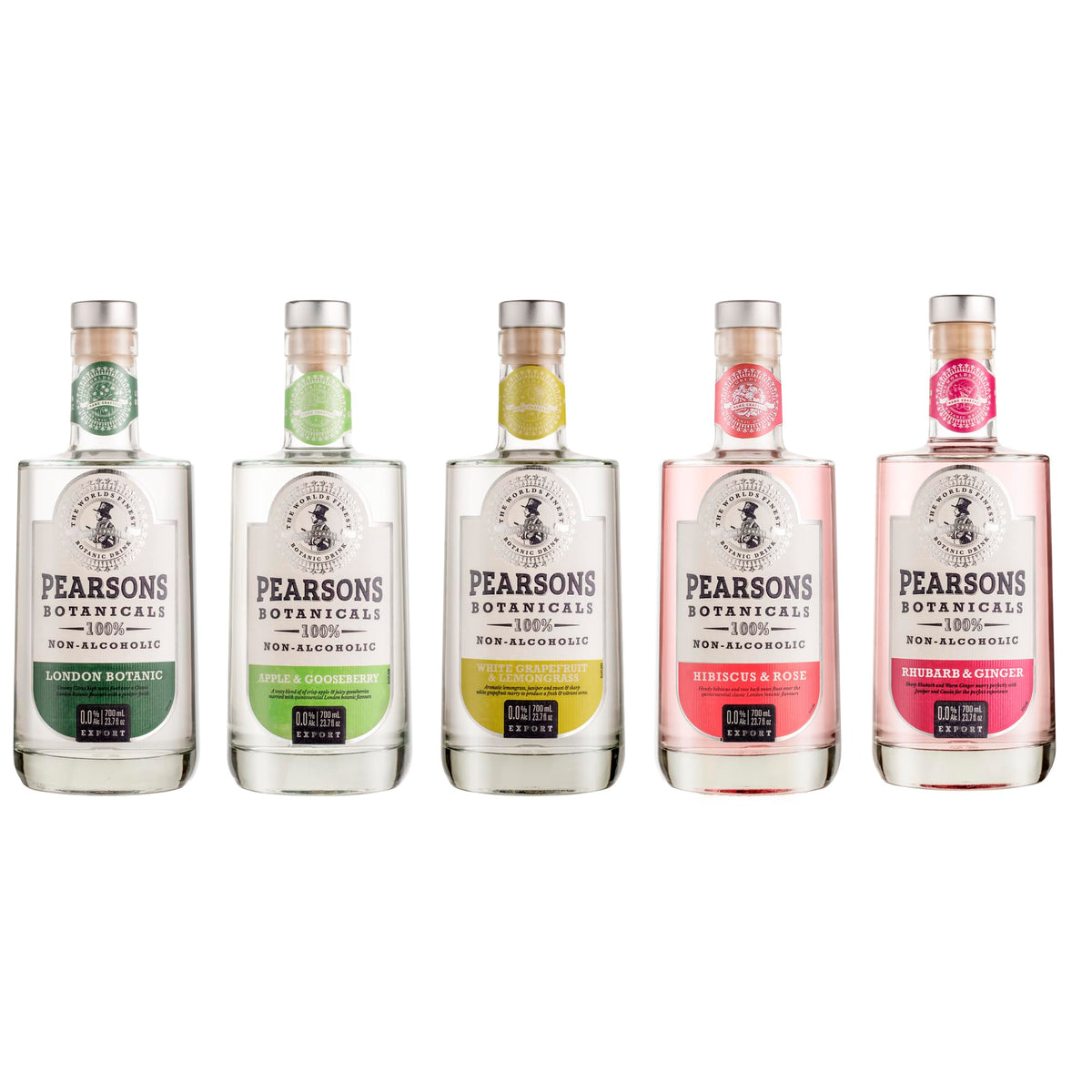 Pearsons Rhubarb & Ginger with tonic offers a refreshing low-sugar option.