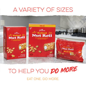 Pearson's Original Salted Nut Roll made in USA label emphasizes quality.
