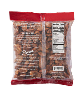 Pecan Nation cinnamon pecans on salads or yogurt, flavorful topping for crunch