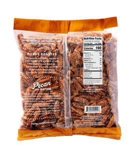 Pecan Nation Georgia-grown pecans highlight farm-crafted quality and flavor.