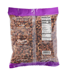 Pecan Nation Maple Pecans in a bowl showing texture