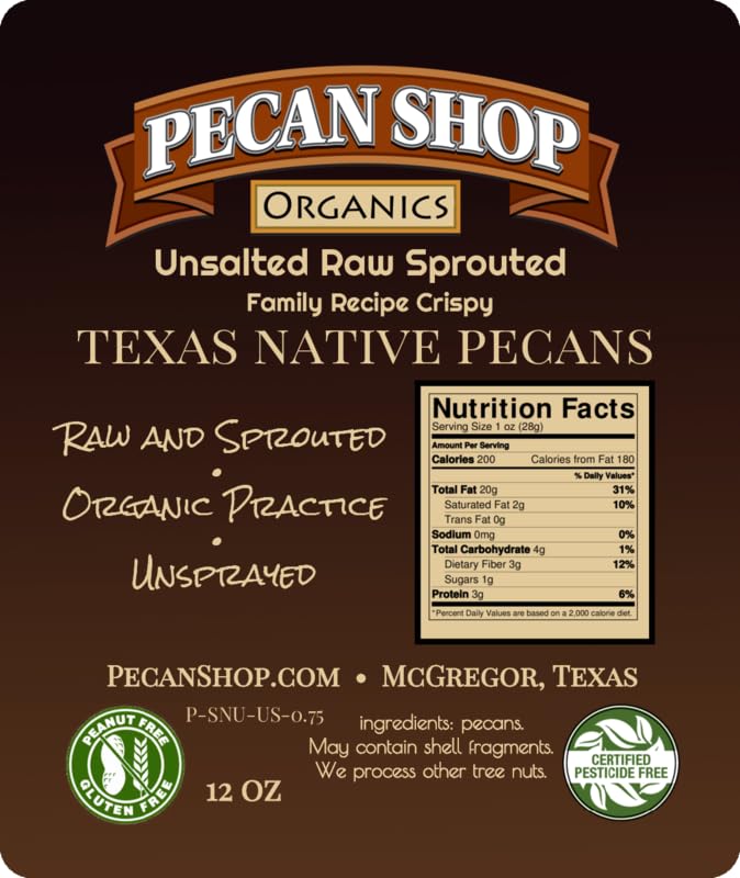 Pecan Shop keto-friendly pecans suitable for low-carb meals.