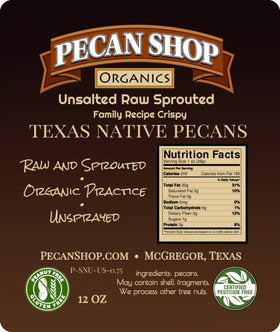 Pecan Shop keto-friendly pecans suitable for low-carb meals.