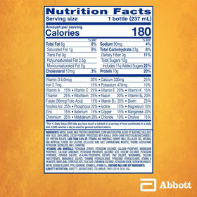 PediaSure SideKicks chocolate pour for on-the-go nutrition