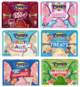 Peeps Chicks Dr Pepper flavor image, soda-inspired bite perfect for party snacking
